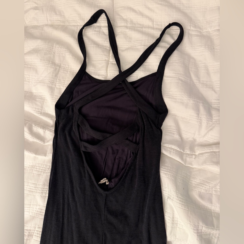 Silence + Noise Strappy Black Maxi Dress - Picture 4 of 6